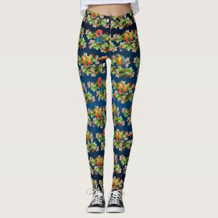 Leggings tropicais (Marinho Blue Mix)