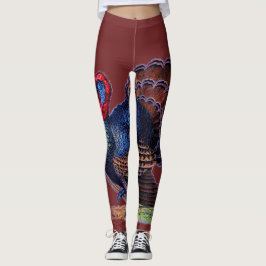 Leggings Turcas de Ação de Graças