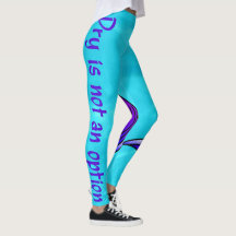 Leggings turquesa Dry Is Not An Option