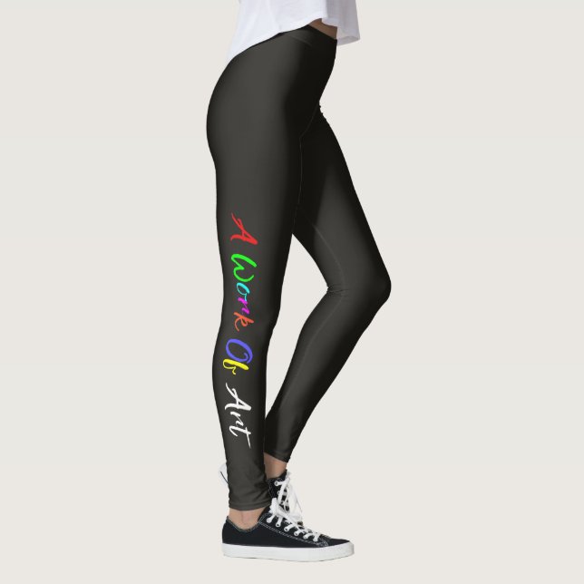 Leggings "Uma obra de arte" (Direita)