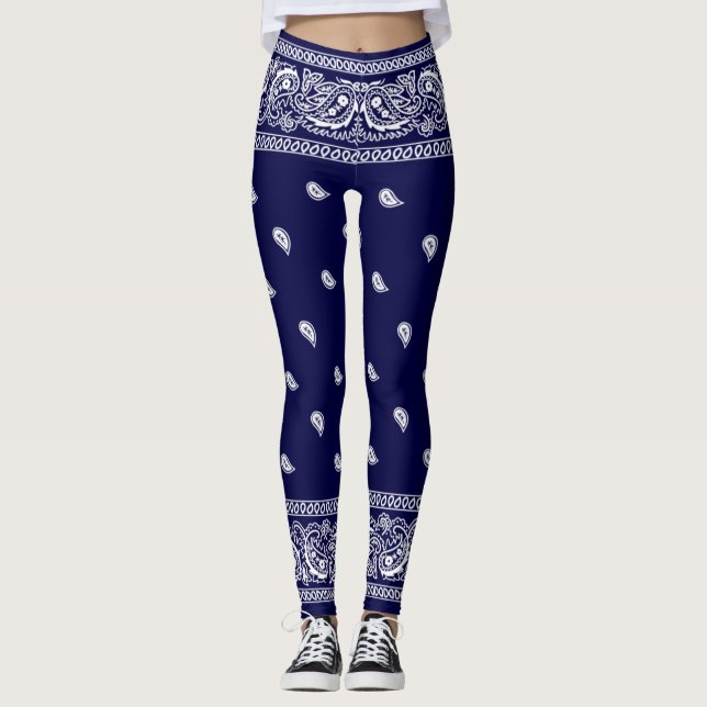 Leggings Verdadeiras de Bandana (Frente)