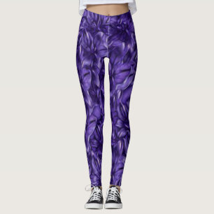 Leggings verde floral rosas estilo de vida feminin