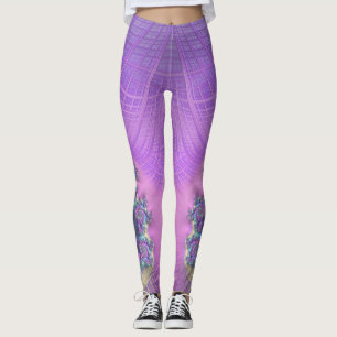 Leggings ~verde rosa azul roxo ~ Original