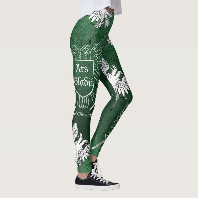 Leggings verdes de "Grafite" AG (Direita)