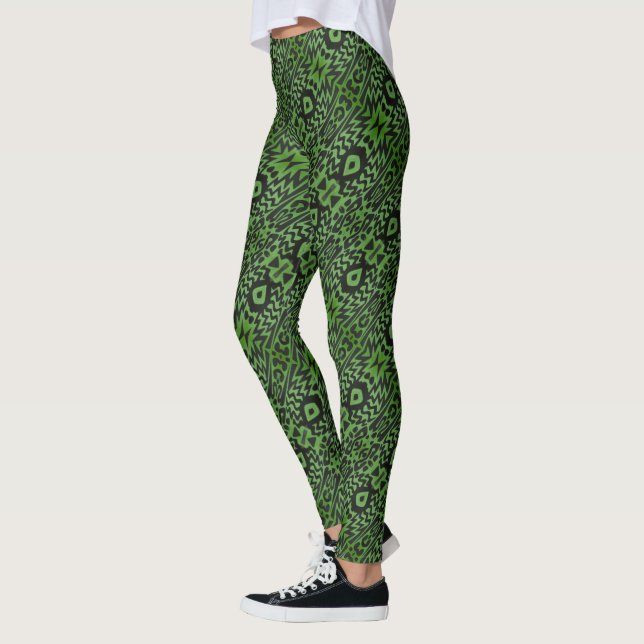Leggings verdes funky (Esquerda)