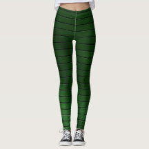 Leggings Verdes Metálicas