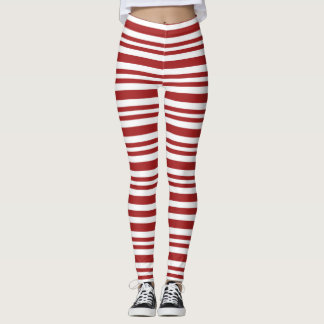 leggings vermelhas