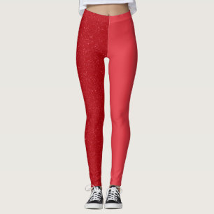 Leggings Vermelho Tomate Contraste – Personalizáve