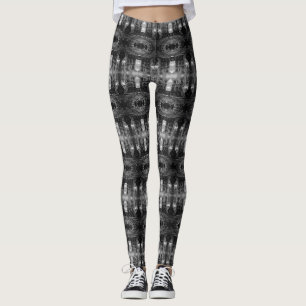 Leggings Vintage França Paris Catedral de Notre Da