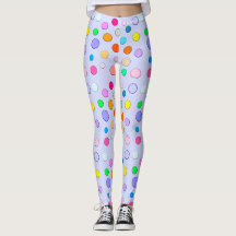 Leggings Violeta Multi Pontos