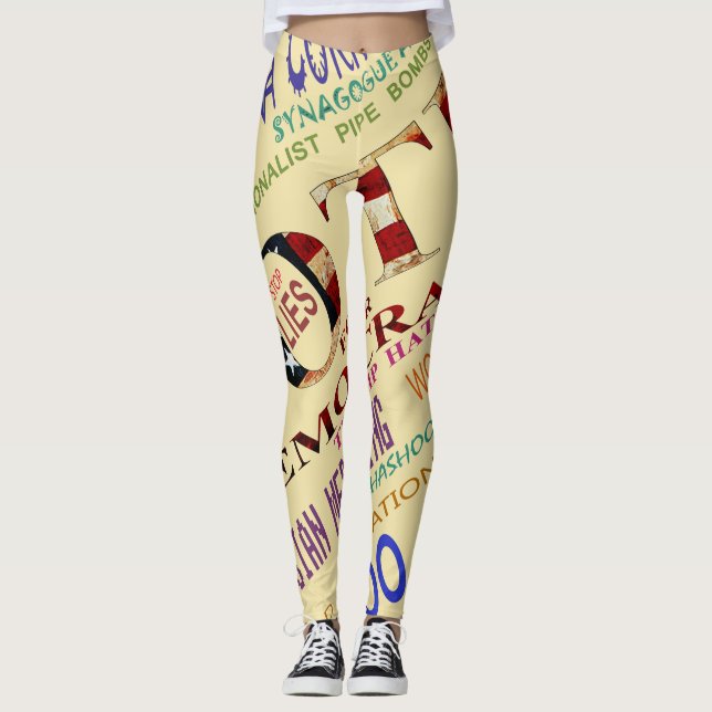 Leggings Votar pela Democracia (Frente)