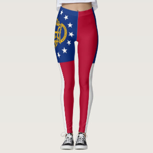 Leggings with flag of Georgia State, EUA