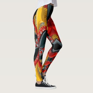 Leggings with Germany Colors design