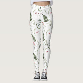 Leggings Women - Floral Pattern