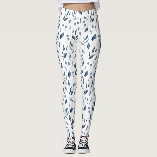 Leggings Women - Winter Pattern (Frente)