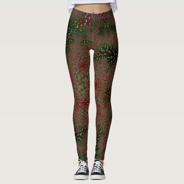 Leggings ~ Xmas vermelho~ Original (Frente)