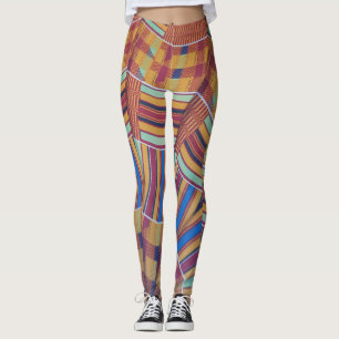 Leggings Yoga Stretch Calça Africano