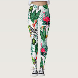 Leggings Zebra e Flamingo