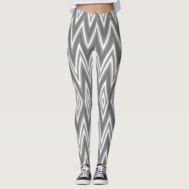 Leggings ZigZag Ultra-Altas (Frente)
