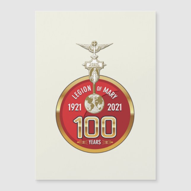 Legião de Maria, Legião de Maria, 100 anos (Frente)