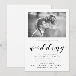 Legitimidade| Convite para casamento com foto