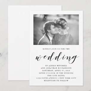 Legitimidade  Convite para casamento com foto