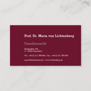 Lei cartões de visitas