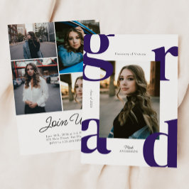 Lei Classe Moderna do Convite para Graduação 2024