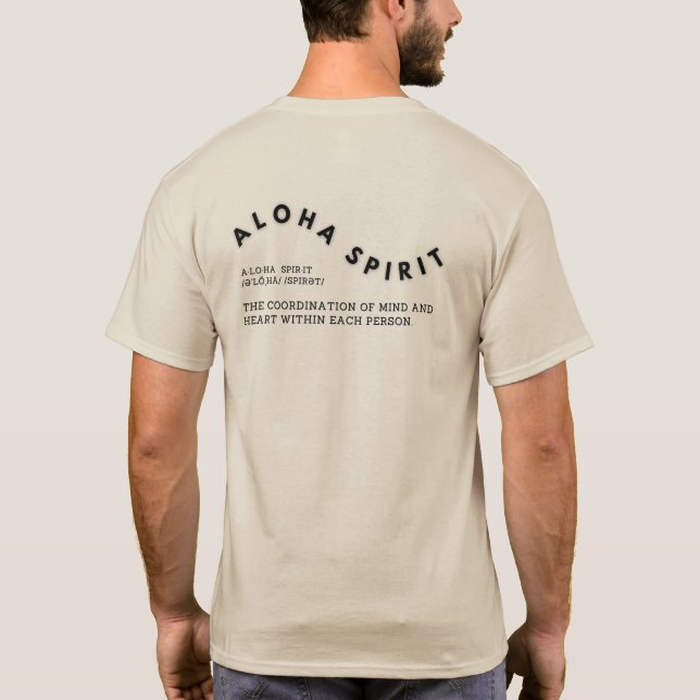 Lei da Camisa de Sobrevivência do Havaí, Aloha Spi (Verso)