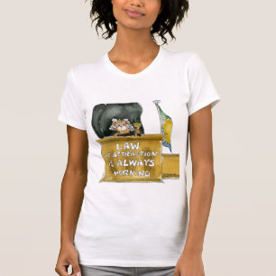 Lei De Atração Sempre Trabalhando Na Camisa