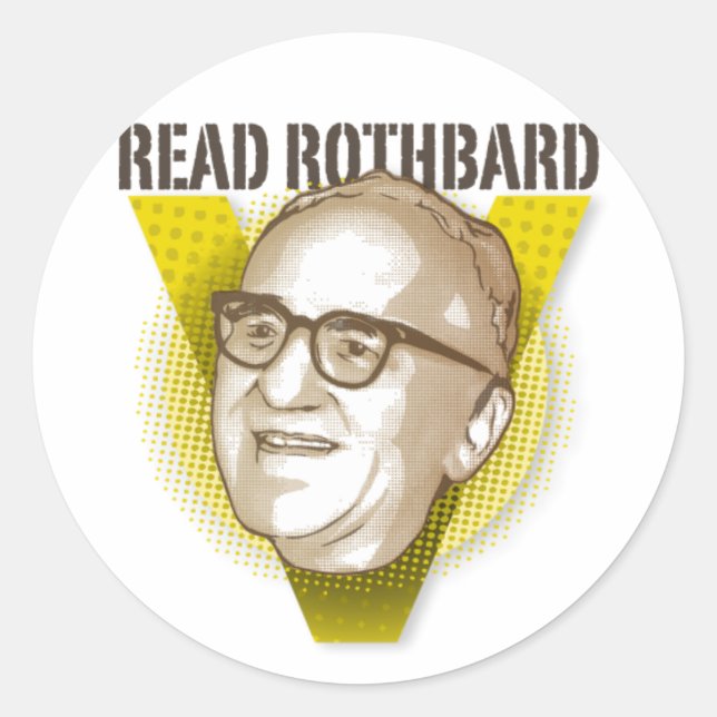 Leia a etiqueta de Rothbard (Frente)