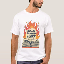Leia Livros Proibidos - Camiseta