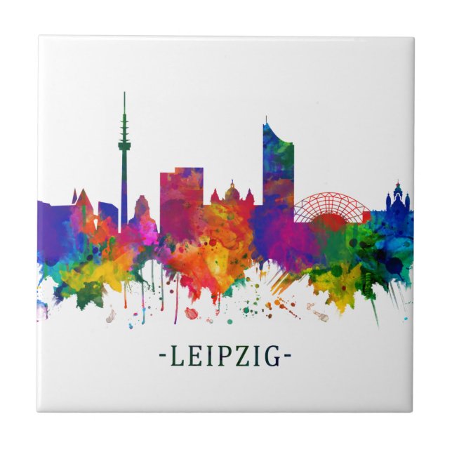 Leipzig Alemanha Skyline (Frente)