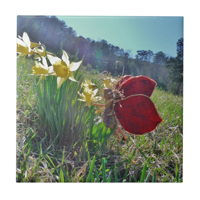 Leite e flores amarelas (Frente)
