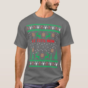 Leits Agora Natal Deixe Nevar Suéter Feio Festa