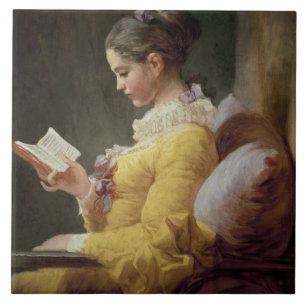 Leitura da rapariga, c.1776