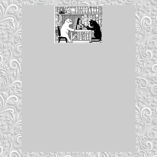 Leitura de Cachorros e Gatos na biblioteca (Criador carregado)