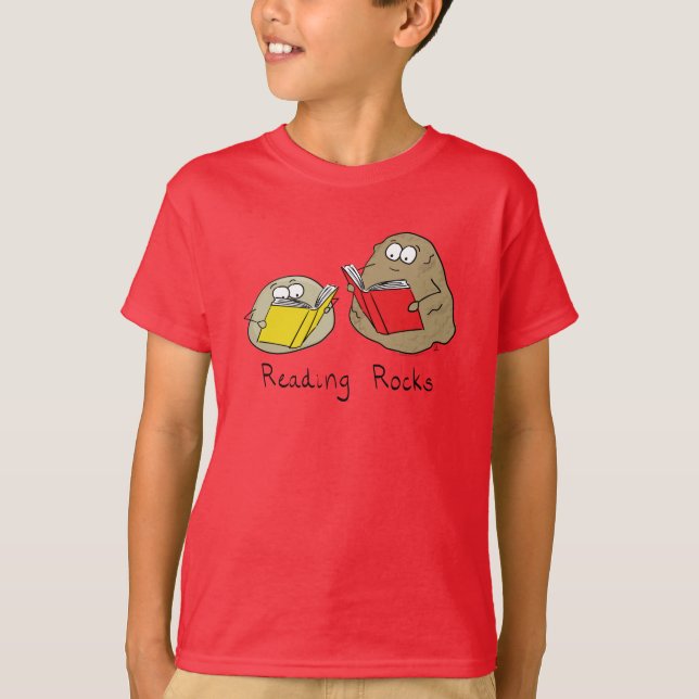 Leitura de Camiseta Menino de Rochas (Frente)