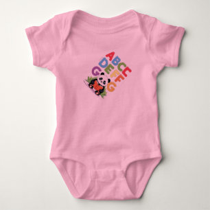 Leitura de Panda Bonita - Camisa T de ABCD FG Colo