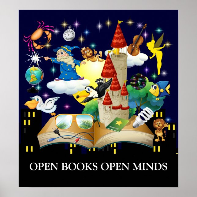 Leitura de professor - Poster de literacia - SRF (Frente)