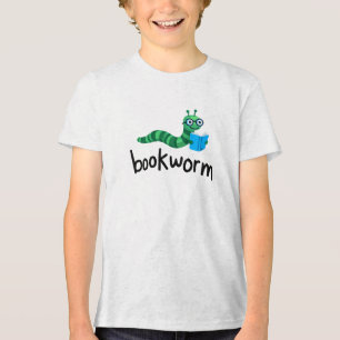Leitura do Bookworm Bonito Amigo com Livro