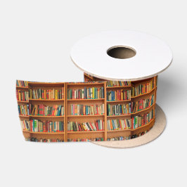 Leitura do worm da biblioteca de livros da estante