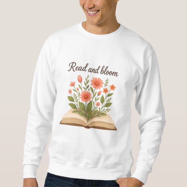 Leitura e camiseta suástica masculina (Frente)