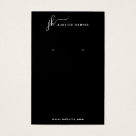 Leitura Moderna do Monograma de Script Na moda Pre