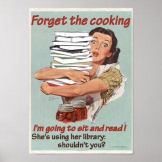 Leitura ou Poster do Cozinhar