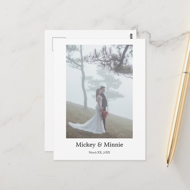 Lembrado Para Sempre Cartão Postal de Foto de Casa (Frente/Verso In Situ)