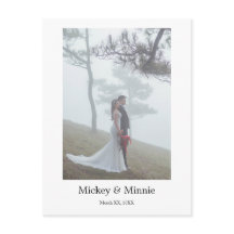 Lembrado Para Sempre Cartão Postal de Foto de Casa