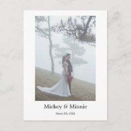 Lembrado Para Sempre Cartão Postal de Foto de Casa