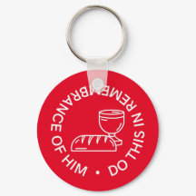 Lembrança de Sua Chaveiro de Comunhão