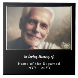 Lembrança Personalizada de Foto com Nome e Datas